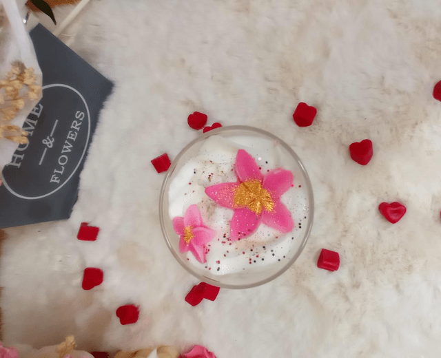 bougie gourmande Fleur de coton XL