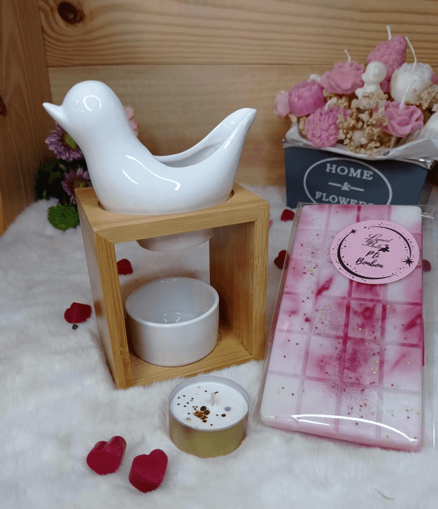Coffret oiseau blanc 